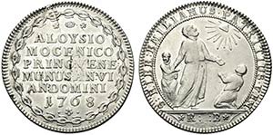 VENEZIA. Alvise IV Mocenigo (1763-1778) ... 