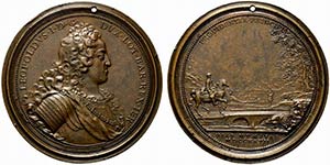 Francia. Leopoldo I (1690-1729) Medaglia ... 