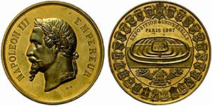 Francia. Napoleone III (1852-1870) Medaglia ... 