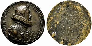 Spagna. Filippo IV (1621-1665)AE Medaglia ... 