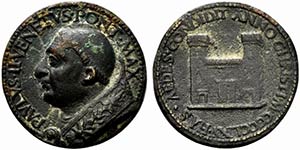 ROMA. Paolo II (1464-1471) Medaglia 1465 per ... 