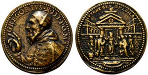 ROMA. Gregorio XIII (1572-1585) Medaglia ... 