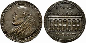 ROMA. Clemente VIII (1592-1605) Medaglia ... 