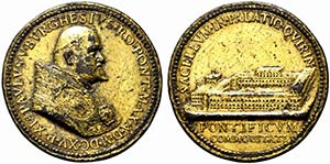 ROMA. Paolo V (1605-1621) Medaglia 1615 (mm. ... 