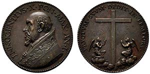 ROMA. Innocenzo X (1644-1655) Medaglia 1644/ ... 