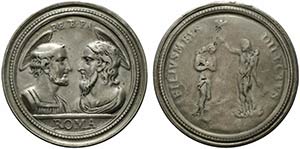 ROMA. Pio VI (1775.1799) Medaglia (mm. 50). ... 