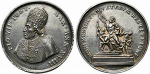 ROMA. Pio VII (1800-1823) Medaglia ... 