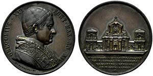 ROMA. Gregorio XVI (1831-1846) Medaglia ... 