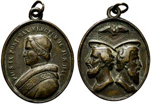 ROMA. Pio IX (1846-1878) Medaglia 1846 per ... 
