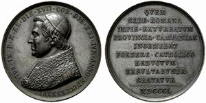 ROMA. Pio IX (1846-1878) Medaglia 1850/ IV ... 