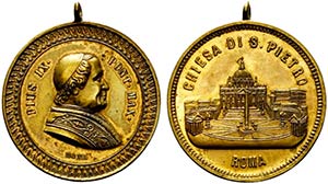 ROMA. Pio IX (1846-1878) Medaglia con ... 