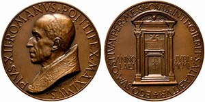 ROMA. Pio XII (1939-1958) Medaglia annuale ... 