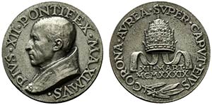 ROMA. Pio XII (1939-1958) Medaglia 1939 per ... 