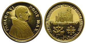 ROMA. Paolo VI (1963-1978) Medaglia 1964 (25 ... 