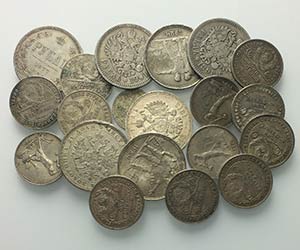 Russia lotto di 19 monete in AG da ... 