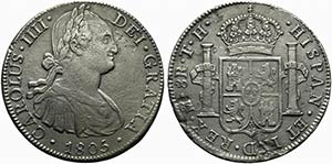 Messico. Carlo IV (1788-1808) AR 8 reales ... 