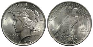 USA. AR One Dollar 1923 Liberty (38mm, ... 
