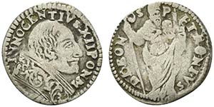 BOLOGNA. Innocenzo XII (1691-1700) Muraiola ... 