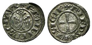 BRINDISI. Federico II (1197-1250) Denaro (g. ... 