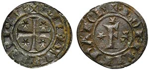 BRINDISI. Federico II (1197-1250) Denaro (g, ... 