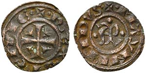 BRINDISI. Manfredi (1258-1266) Denaro (g. ... 