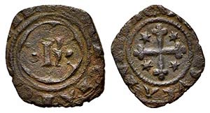 BRINDISI. Carlo I (1266-1285) Denaro (g. ... 