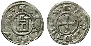 GENOVA. Repubblica (1139-1339) Denaro (g. ... 
