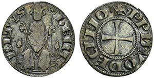 MACERATA. Benedetto XII (1334-1342) Grosso ... 