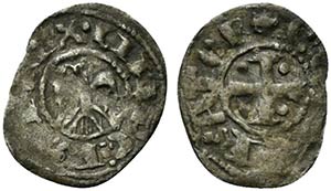 MESSINA. Enrico VI (1194-1197) Denaro ... 