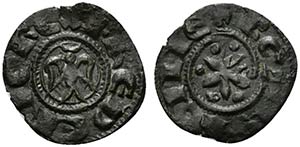 MESSINA. Federico II (1209-1220) Denaro ... 