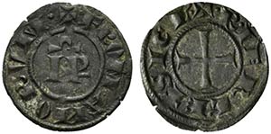 MESSINA. Federico II (1209-1220) Denaro (g. ... 