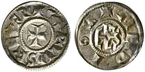 MILANO Carlo Magno (774-814) Denaro (g. ... 
