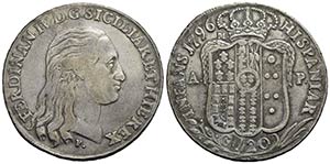 NAPOLI. Ferdinando IV (1 periodo 1759-1799) ... 