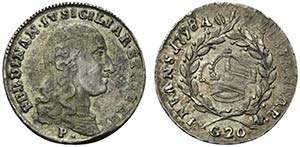 NAPOLI. Ferdinando IV (1 periodo 1759-1799) ... 