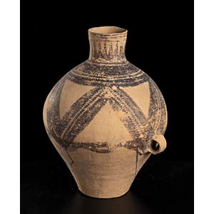 A PAINTED TERRACOTTA JARChina, ... 