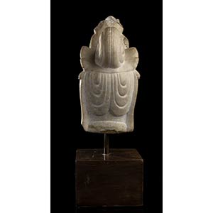 A MARBLE HEAD OF A BODHISATTVA ... 