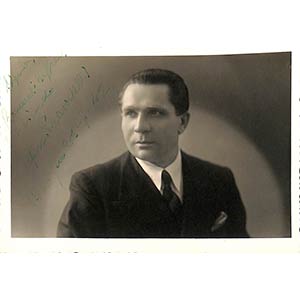 Alfonso Pravadelli (1912 - ?) Portrait photo ... 