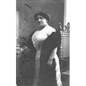 Tina Alasia (Torino 1876 - 1948) Autographed ... 