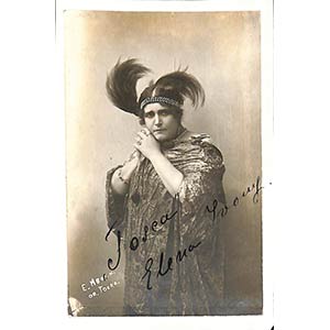 Elena Ivony Autographed portrait of opera ... 