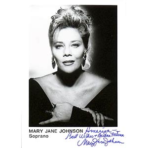 Mary Jane Johnson (Pampa 1950) Ha studiato ... 