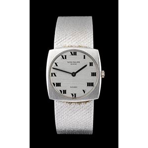 PATEK PHILIPPE gold wristwatch 18k white ... 