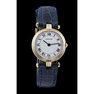 CARTIER Must Vendôme gold wristwatch
18k ... 