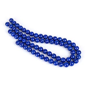 2 loose lapis lazuli beads ... 