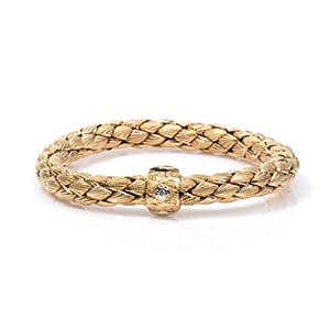 Gold and diamonds bracelet - by ... 