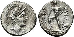 C. Malleolus, Rome, 96 BC. AR Denarius ... 