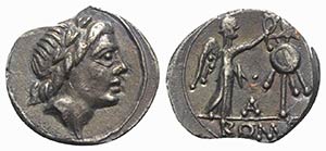 Anonymous, Rome, 81 BC. AR Quinarius (13mm, ... 
