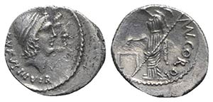 Roman Imperatorial, Mn. Cordius Rufus, Rome, ... 