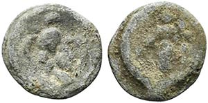 Roman PB Tessera, c. 1st century BC - 1st ... 