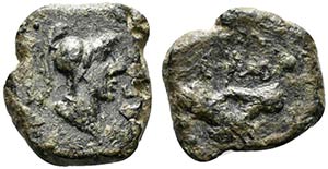 Northern Lucania, Paestum, c. 90-44 BC. Æ ... 