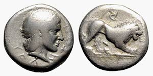Northern Lucania, Velia, c. 400-340 BC. AR ... 